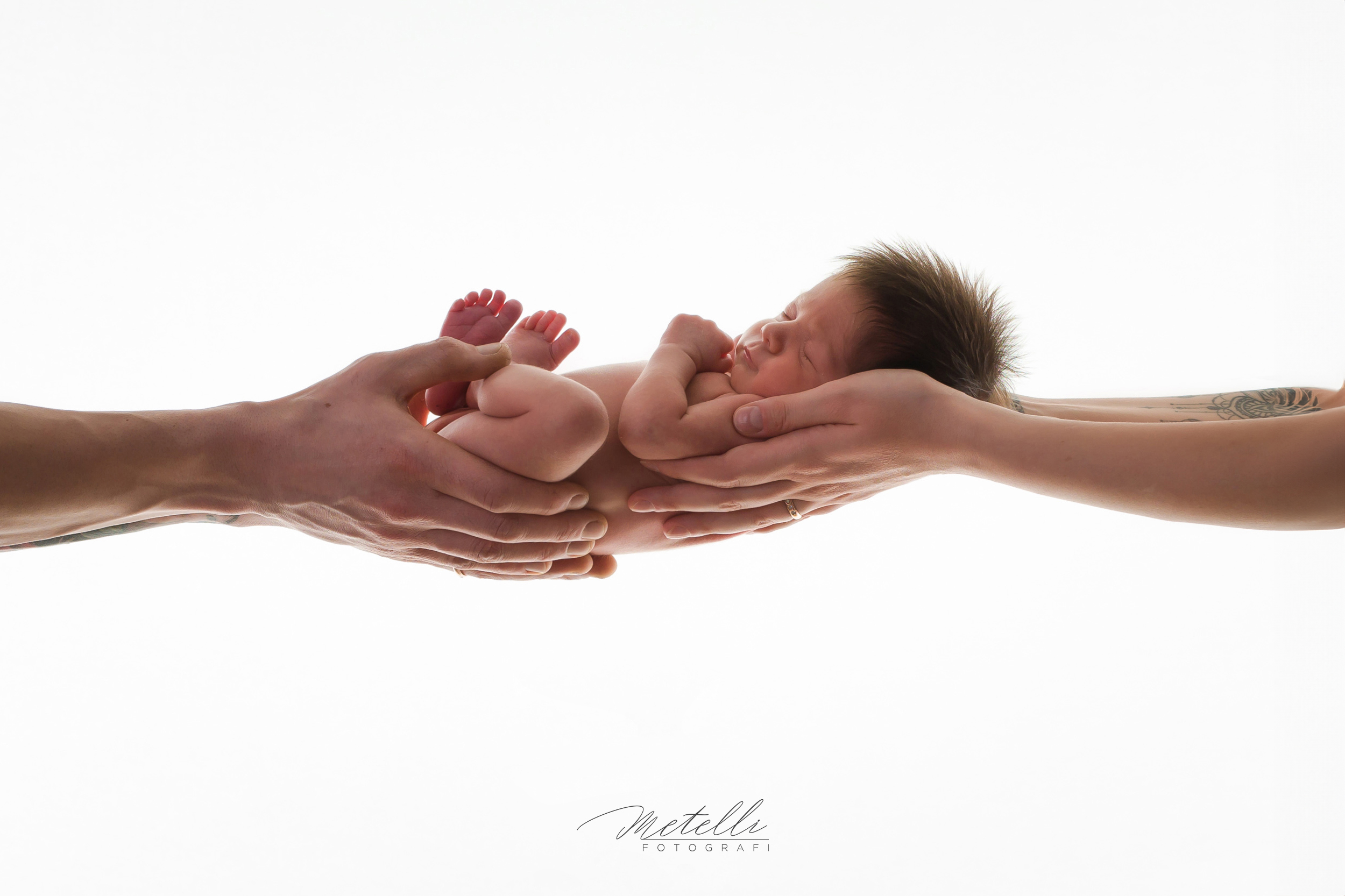 Neonato Mani Genitori