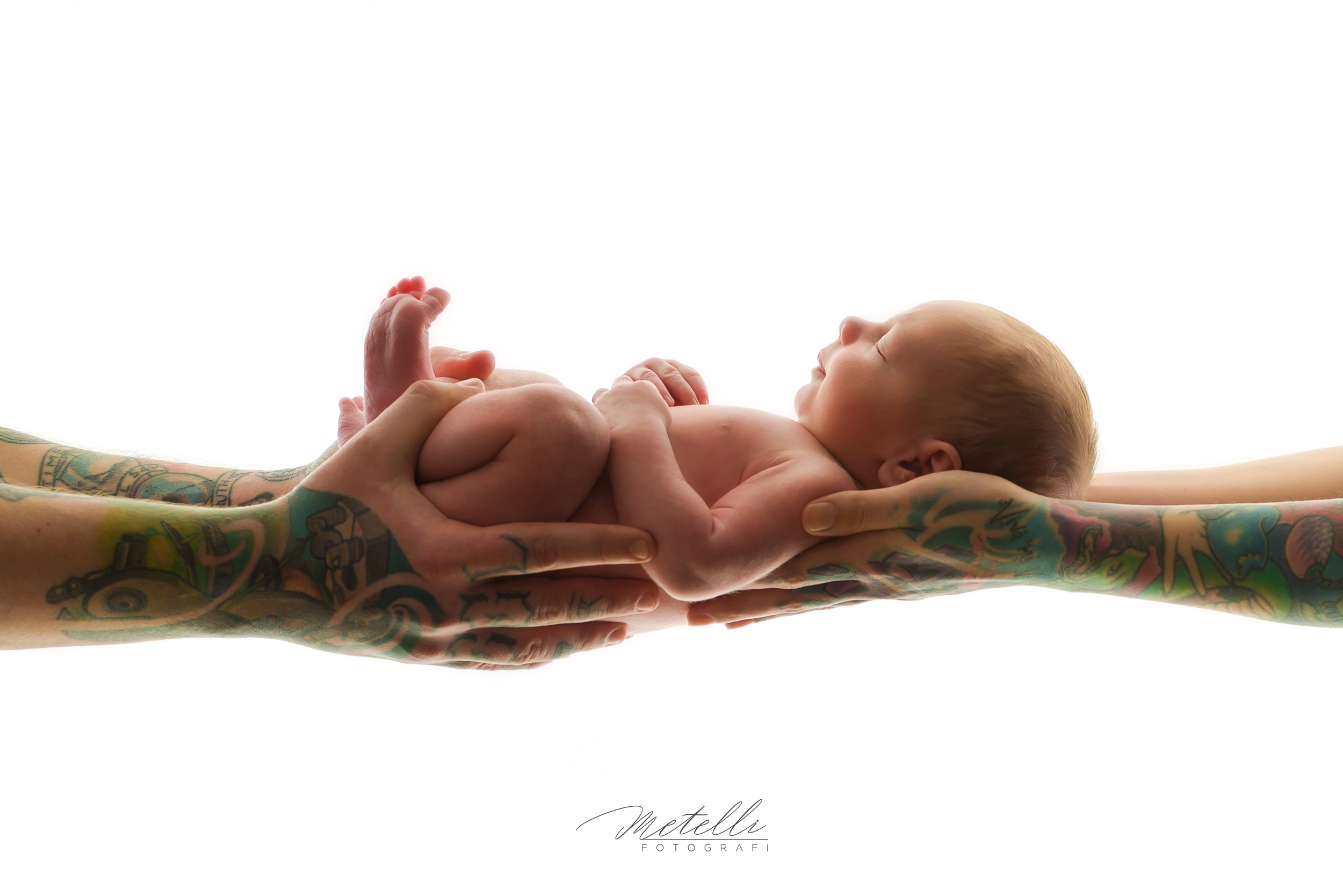 Neonato Mani Genitori