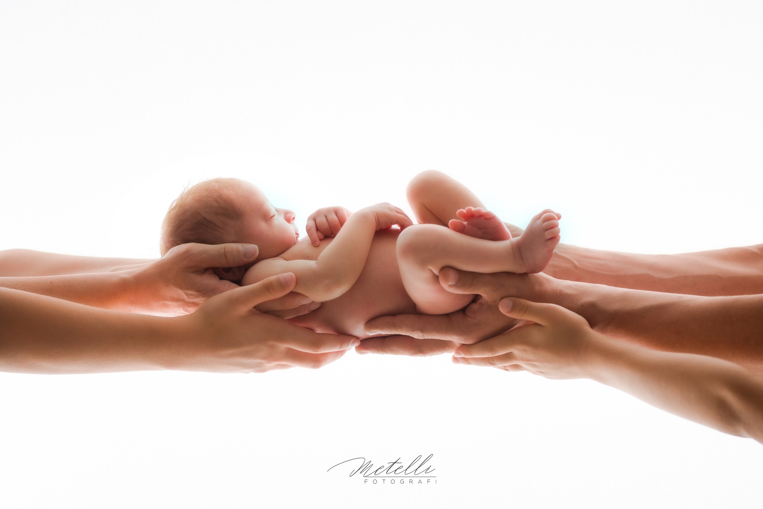 Neonato Mani Genitori