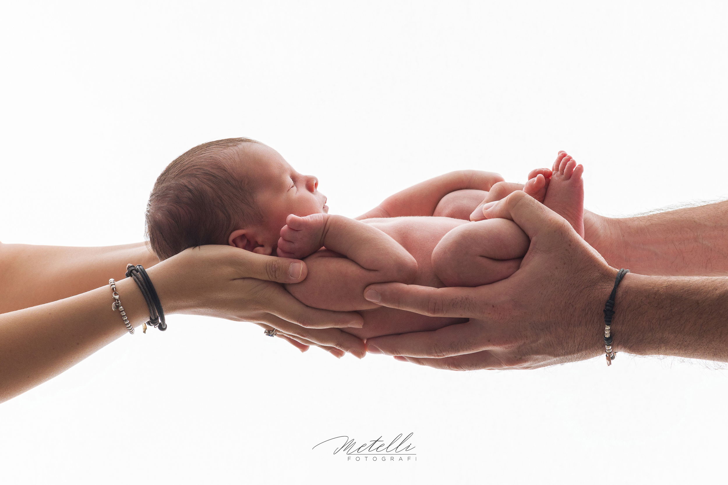 Neonato Mani Genitori